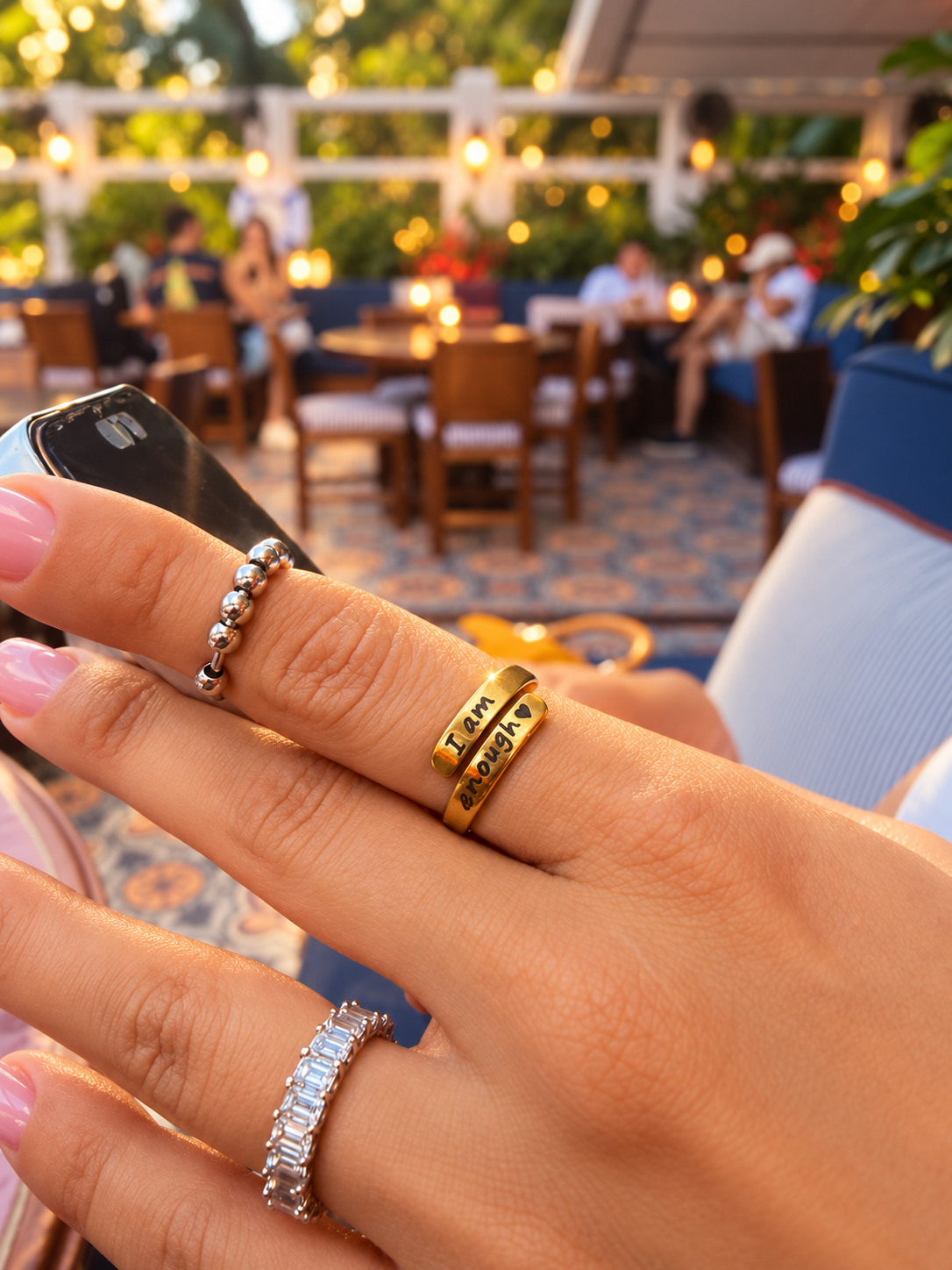 I Am Enough Ring