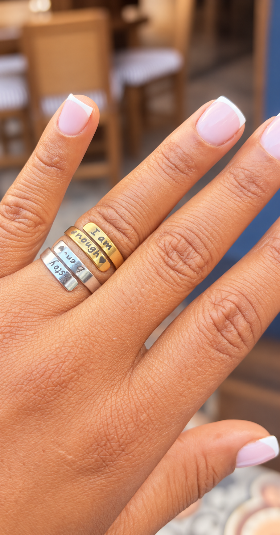 I Am Enough Ring