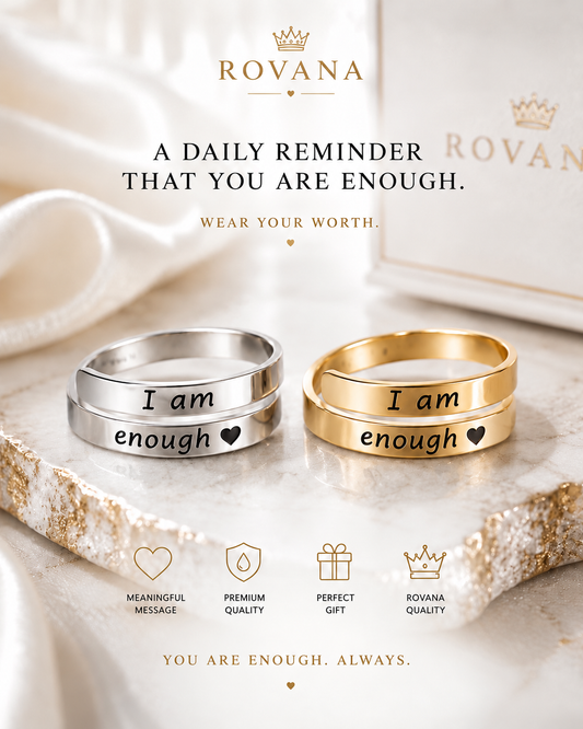 I Am Enough Ring