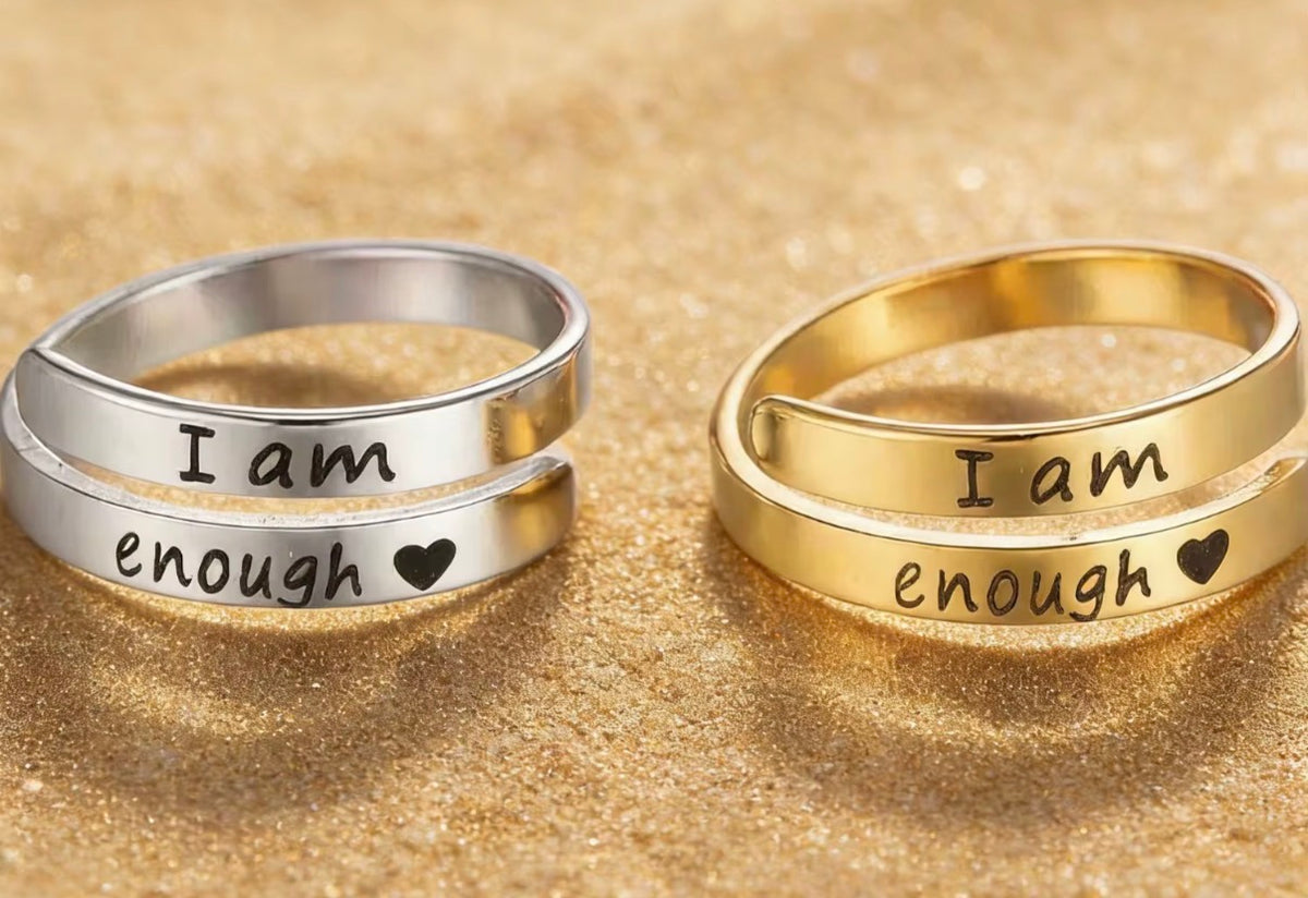 I Am Enough Ring